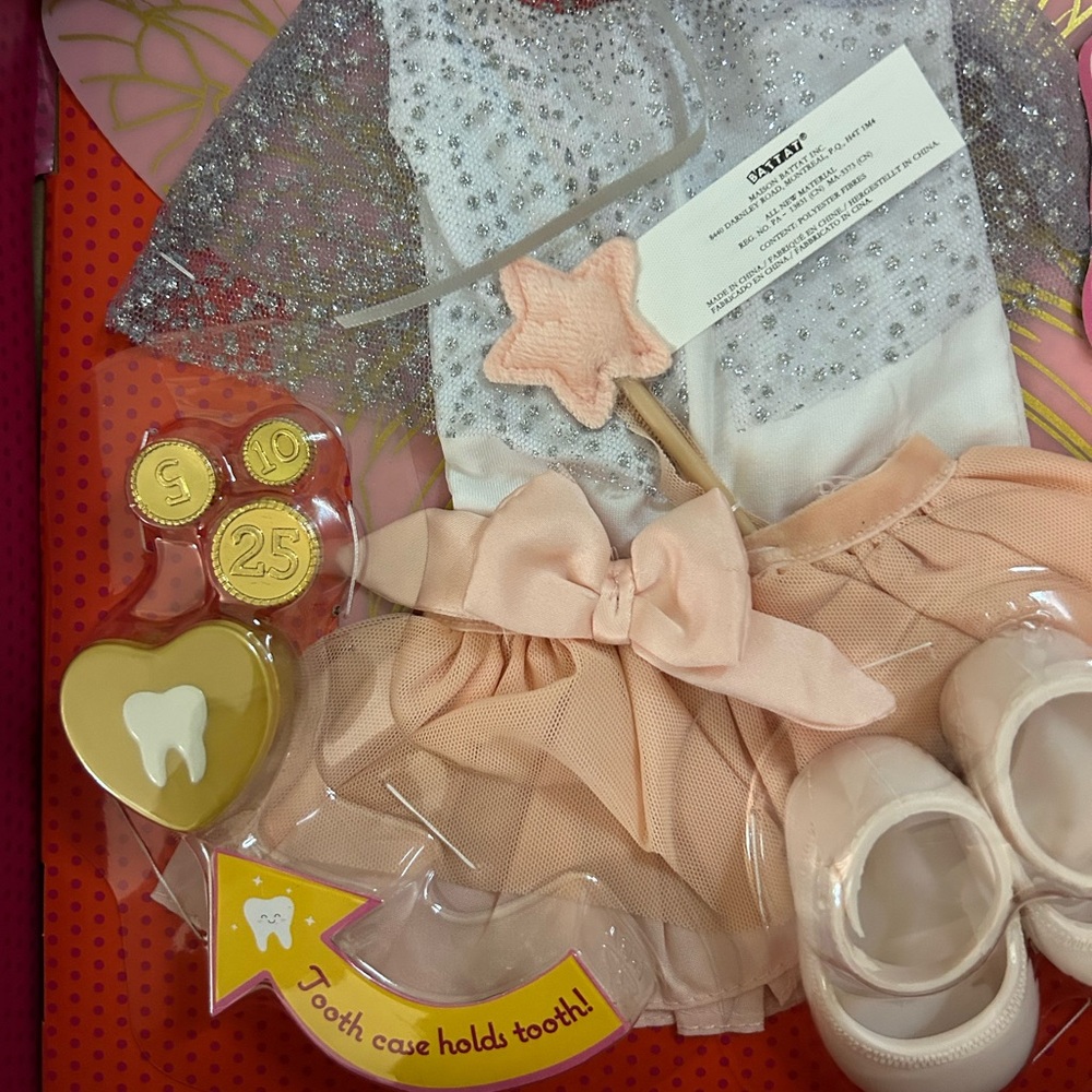 Our Generation Tooth Fairy Outfit & Accessories for 18” dolls - NEW in box! - Picture 2 of 7